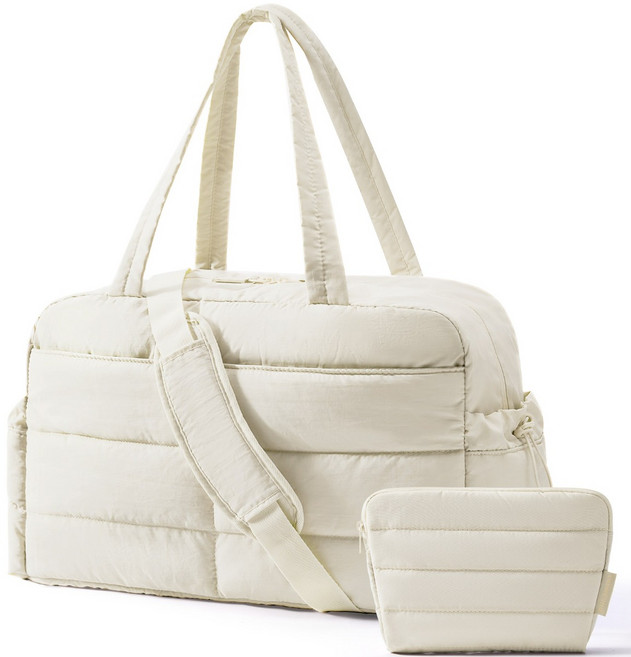 BAGSMART 여행용 보스턴가방 운동 헬스 가방 파우치 포함