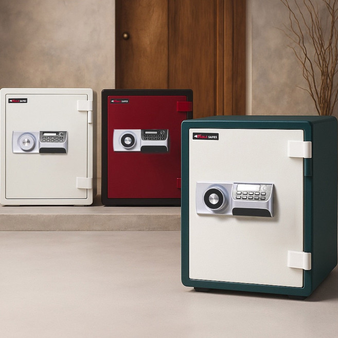 선일금고 디지털 내화금고 ESV200 63kg, 그린