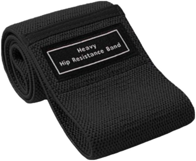 도나토르 힙업 스쿼트 하체 요가밴드, 1개, 블랙(Heavy)