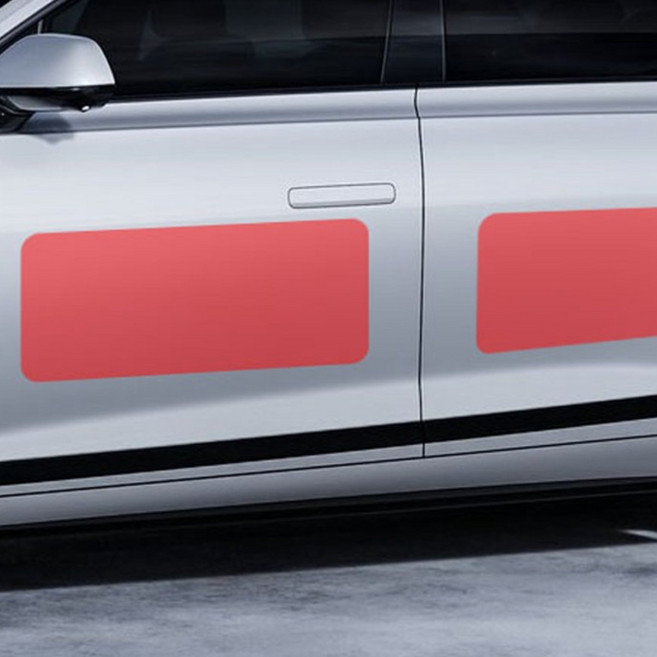 문콕방지 도어가드 PPF 도어보호필름 4장 한대분 신차용품 브이가드PPF, 투명/유광PPF