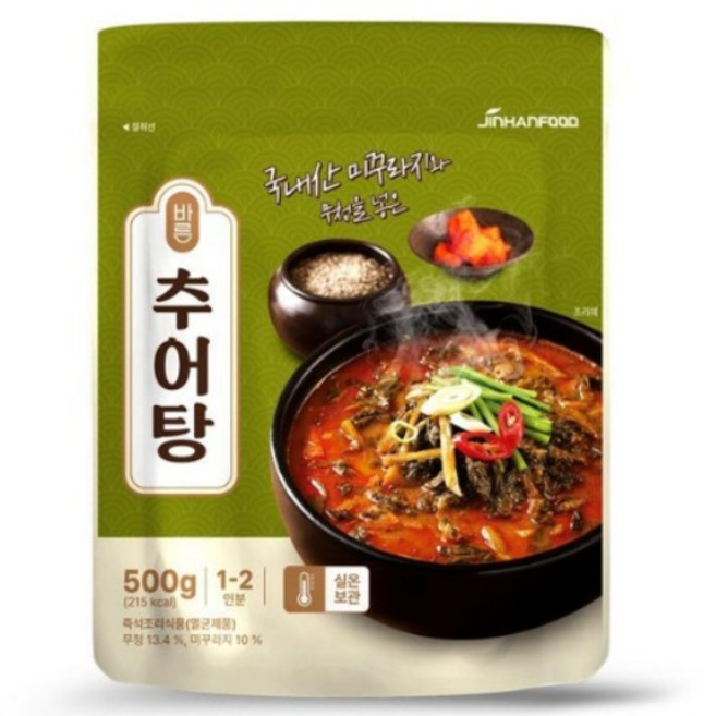 바른 추어탕, 500g, 5개