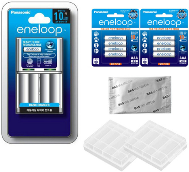 에네루프 BQ-CC51 충전기 + 에네루프 AA AAA 충전지 세트 사은품증정, 1개
