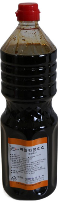 금정 마늘간장소스 매운맛 2KG 간장치킨소스 매콤짭짤 웰빙치킨, 1개