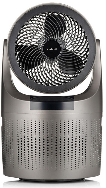 신일 2in1공기청정기 써큘레이터 리모컨포함 헤파필터 미세먼지제거, 1개, 블랙 SIF_AIR60EPPDW