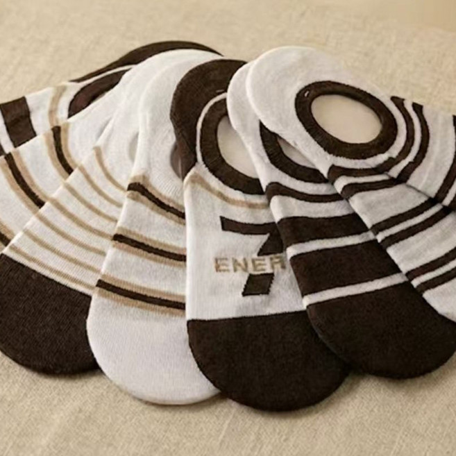 [10켤레] 절대 벗겨지지 않는 남자 페이크삭스 논슬립 실리콘 덧신 여름 양말 세트