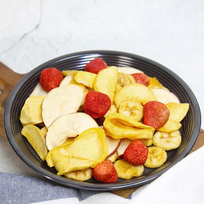 미다몰 동결건조 5종 과일 믹스칩 과자 30gx4봉, 4개, 30g