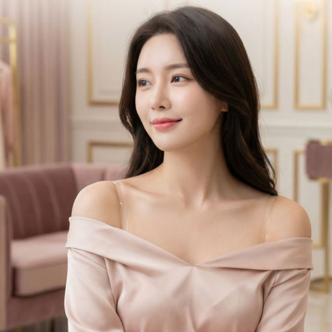 보나올 투명 누드 브라끈 1cm 2개 4세트