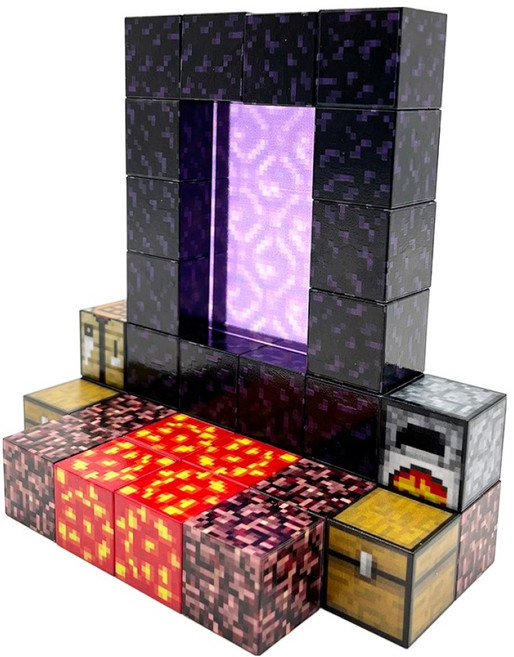 키디즘 마크 자석블럭 큐브 지옥의 문 32피스 어린이 쌓기놀이 장난감, 1개