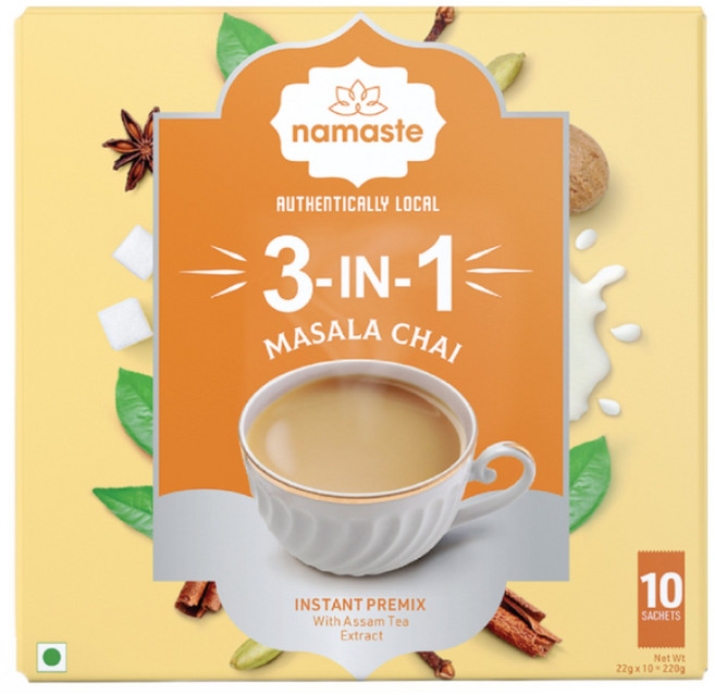 [Indian Masala Chai] 국내배송 식약처 인증 '마살라 차이 믹스' 10개입 10ea (믹스커피처럼 뜨거운 물을 붓고 저어드세요), 20g, 1개
