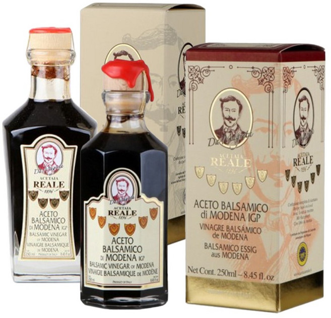 이탈리아 모데나 아체토 발사미코 디 모데나 8년숙성 & 12년숙성 발사믹IGP(유럽연합 인증 씰링) 발사믹 2종(250ML X 2병), 1세트, 250ml