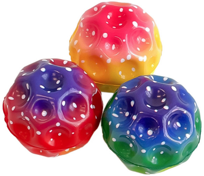 벨베이비 스프링볼 스펀지공 스펀지볼 탱탱볼 아이 놀이 공, 10개, 혼합색상