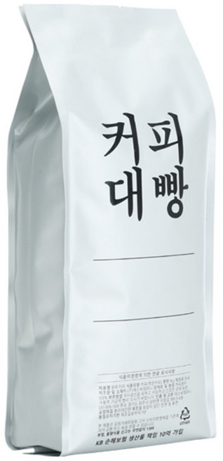 커피대빵 메가 센서리 블렌딩 원두커피, 홀빈(분쇄안함), 1kg, 1개