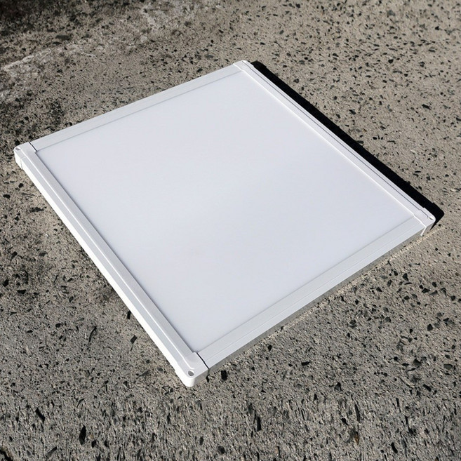 장수램프 LED 면조명 엣지등 평판등 직하타입 샤인 450X450 40w 주광색 흰빛 5700k