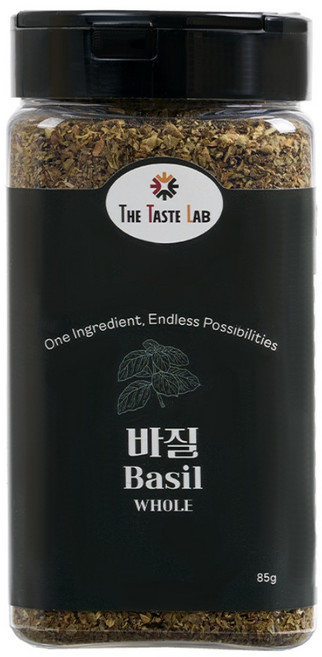 더테이스트랩 바질 가루 럽드 허브 향신료, 1개, 85g