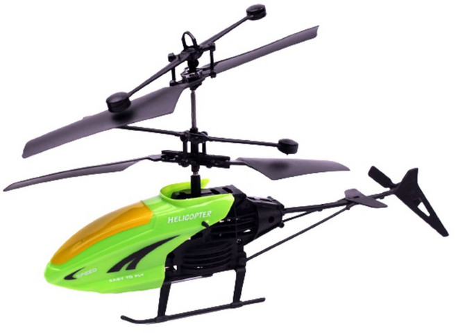 국민헬리콥터 미니헬기 입문용 초보자용 교육용 실내용드론 어린이선물용 무선헬리콥터 (오늘출발) 당일발송, 그린, 1개