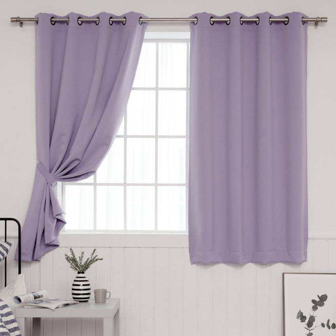 까르데코 디망쉬 작은창 창문 아이방 암막커튼 2장