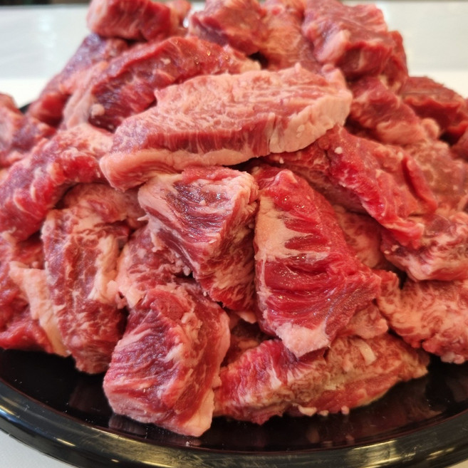 식탁을부탁해 미국산 소갈비살 손질 소분 완료 1kg캠핑용 숯불용 캠핑, 10개, 200g