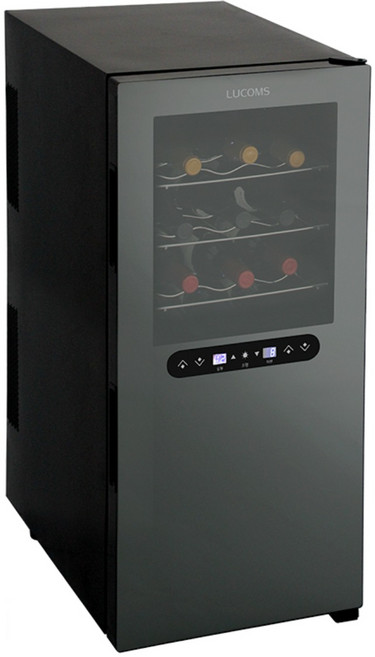 루컴즈 68L 24병 상하단 독립냉각 프리미엄 와인셀러 와인냉장고 R024F01-B
