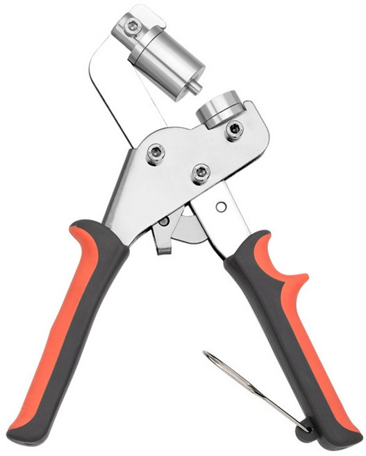 tinduo 다용도 가죽 구멍뚫기 플라이어 세트 수공예 벨트 가방 제작 전용 공구, 블랙, 1세트