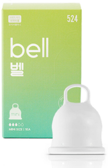 오이사 벨 고리형 생리컵 의료 등급 실리콘 100% 3종, 1개, 1개입, 소형