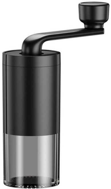 Lovfir 휴대용 수동 원두연마기 연마두께조절 소형커피머신, 1개, 블랙, 36ml