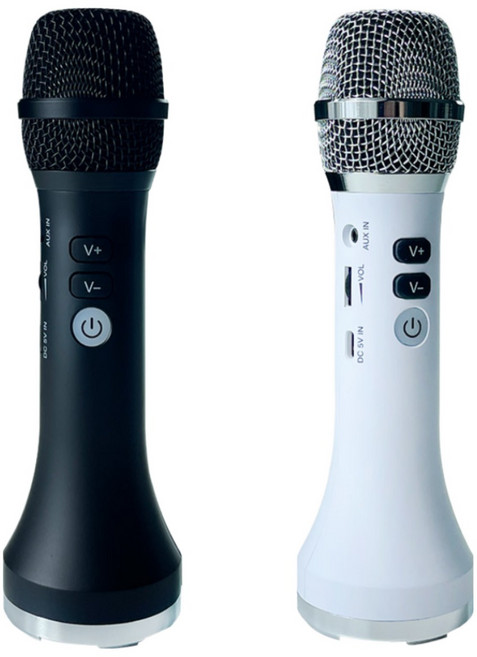 엔플로 강의용 무선 마이크 휴대용 스피커 일체형 학교 수업, 블랙