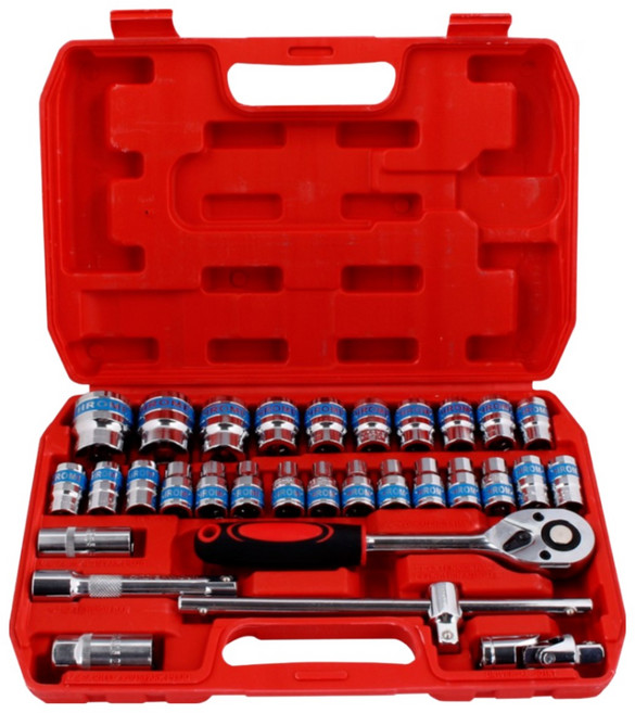 ITL 복스세트 복스알 렌치 소켓 32PCS (1/2), 1개