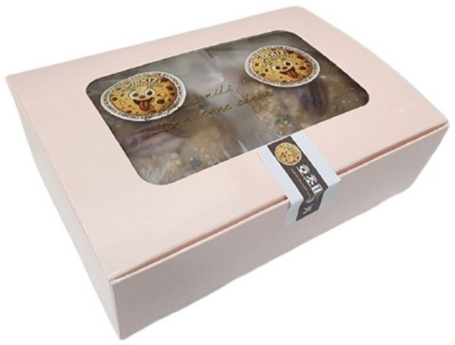 [피키즈] 호두 초코칩 피칸 듬뿍 선물하기 좋은 영양간식 기념일 선물세트 답례품 개별포장 대용량 수제쿠키, 6개, 35g