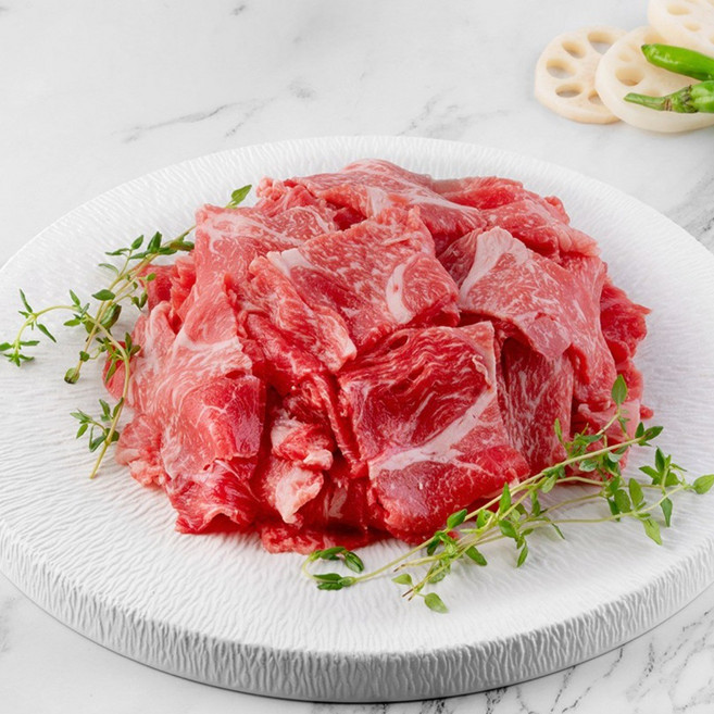 [농협안심한우] 1등급 한우 불고기용 900g, 1개