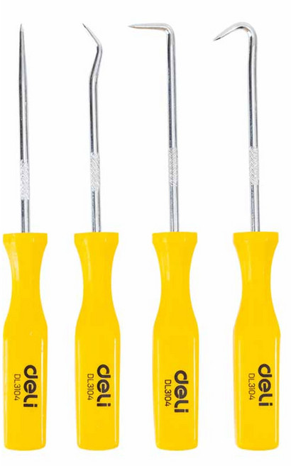 델리툴즈 오링풀러 4종 세트 O링 송곳 후크 갈고리, 1개