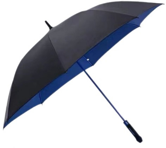 유유라키 투톤 2겹 튼튼한 골프 방풍 초대형 장우산
