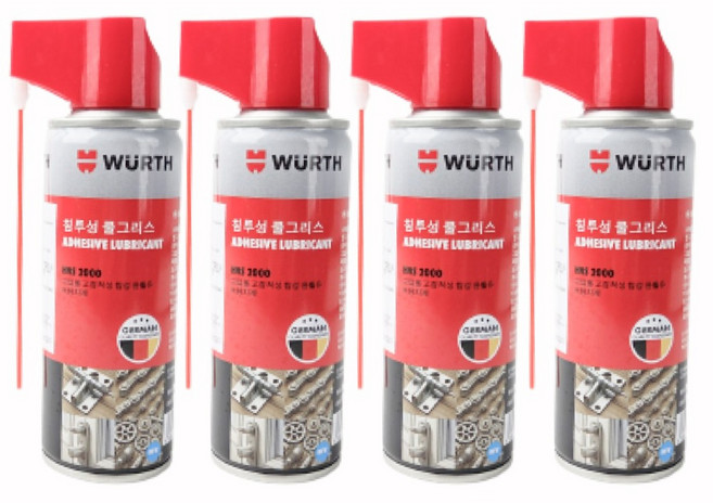 (최신출고) 뷔르트 뿌리는 침투성 물구리스 스프레이 200ml, 4개