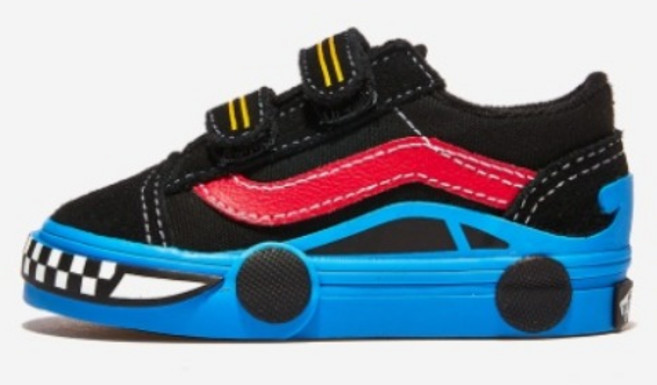 반스 국내매장정품 귀여운 자동차 찍찍이 키즈 유아용 토들러 운동화 스니커즈