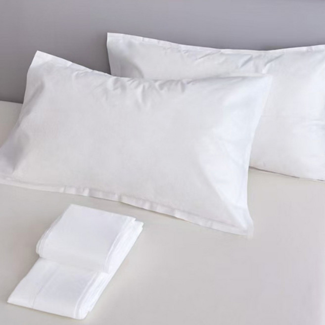 호밋 여행용 호텔식 위생 베개커버 일회용 화이트51x81