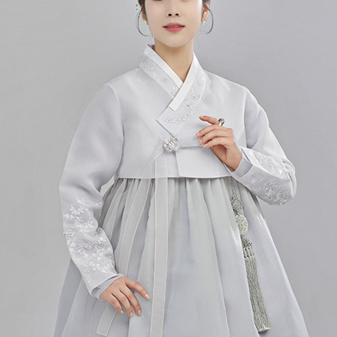 은꽃 고급 저고리