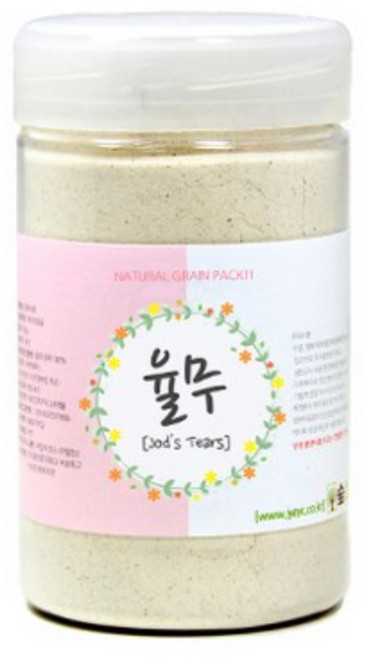 숲으로허브 천연곡물팩 생 율무가루 통 120g, 1개입, 1개