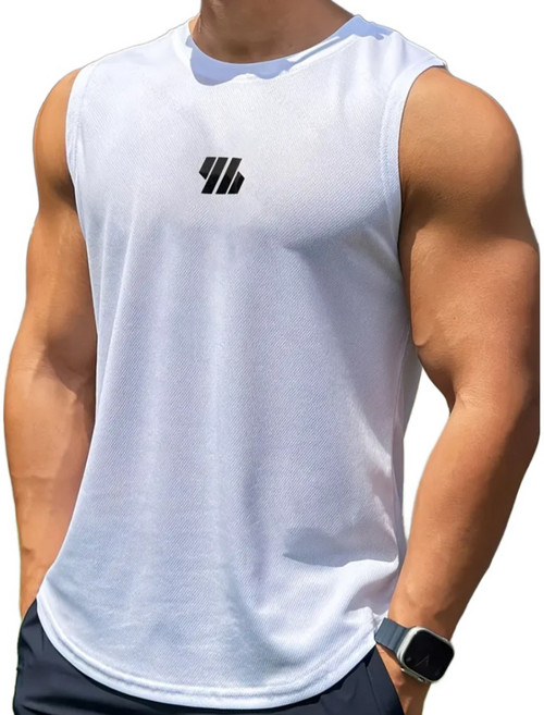 세컴 남성 헬스 러닝 머슬핏 민소매 나시티