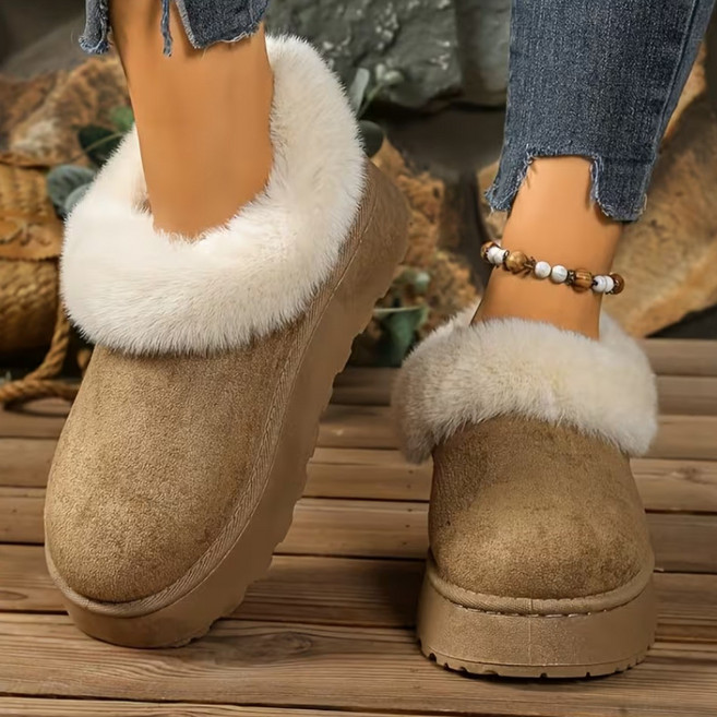 고샤인 여성 겨울 방한 스웨이드 털부츠 스노우부츠