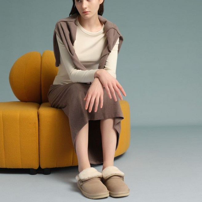 EVERSHEEPSKINS UGG Tenley 슬리퍼_ AS2106