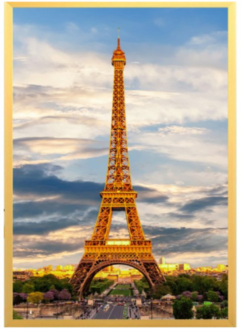 신원액자 디아크 알루미늄 액자 A4 A3 A2 A1 5070, 골드