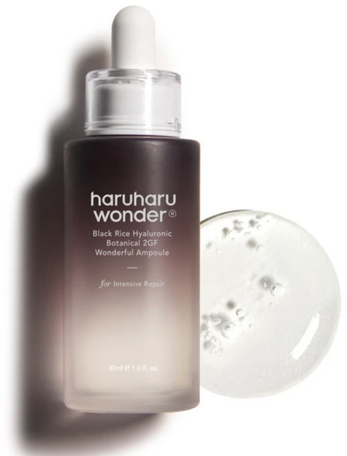 블랙라이스 히알루로닉 보타니컬 2GF 원더풀 앰플 30ml 미백 수분 탄력 리프팅 세럼, 1개 - 쿠팡