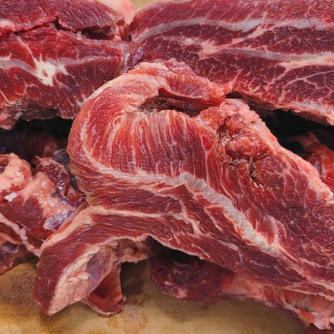 호주산 소뽈살1kg+1kg 총2kg (곡물GF등급)/손질 잘된 뽈살/수육용 전골용 사태대용, 2개, 1kg