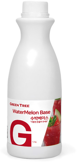 그린트리 수박 베이스 1.2kg, 1개