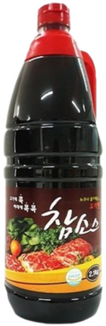 우리식품 고기엔 참소스 2.1kgX6개 양파절임 고기소스 대용량 업송용