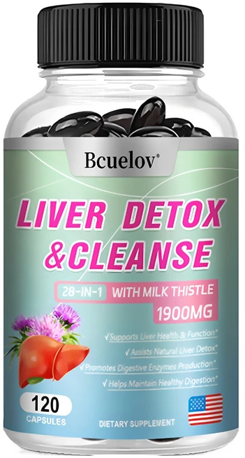 밀크씨슬 추출물 캡슐 - 담낭 및 신장 건강 간 보호 간 정화 및 해독을 지원합니다., 60캡슐, 1개, 120정 - 쿠팡