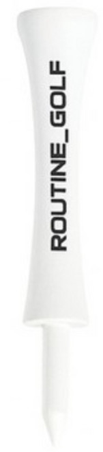 루틴골프 높이조절 우드티 골프티 나무티 골프티꽂이 루틴골프티 50P, 50개, 화이트