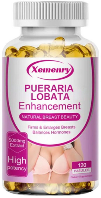 가슴 확대 캡슐 가슴 성장 가슴 발달 탄력 회복 여성을 위한 둥근 가슴, 1개, 60정