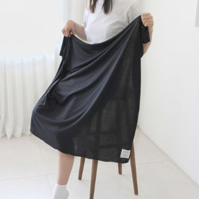 어라운드디 썸머블랑켓 v.4/여름담요 가디건 냉방병 얇은담요 무릎담요