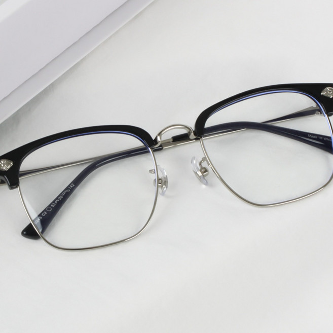 원웨이 OB37021 하금테 블루라이트 UV 차단안경 시력보호 2025신상