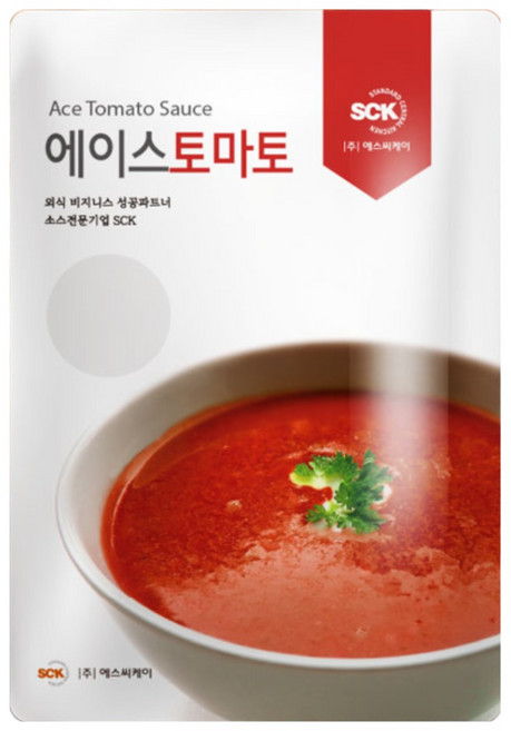 SCK파스타몰_[1등급] 에이스 토마토소스 2kg 넘사벽 함량 토마토홀 사용, 1개